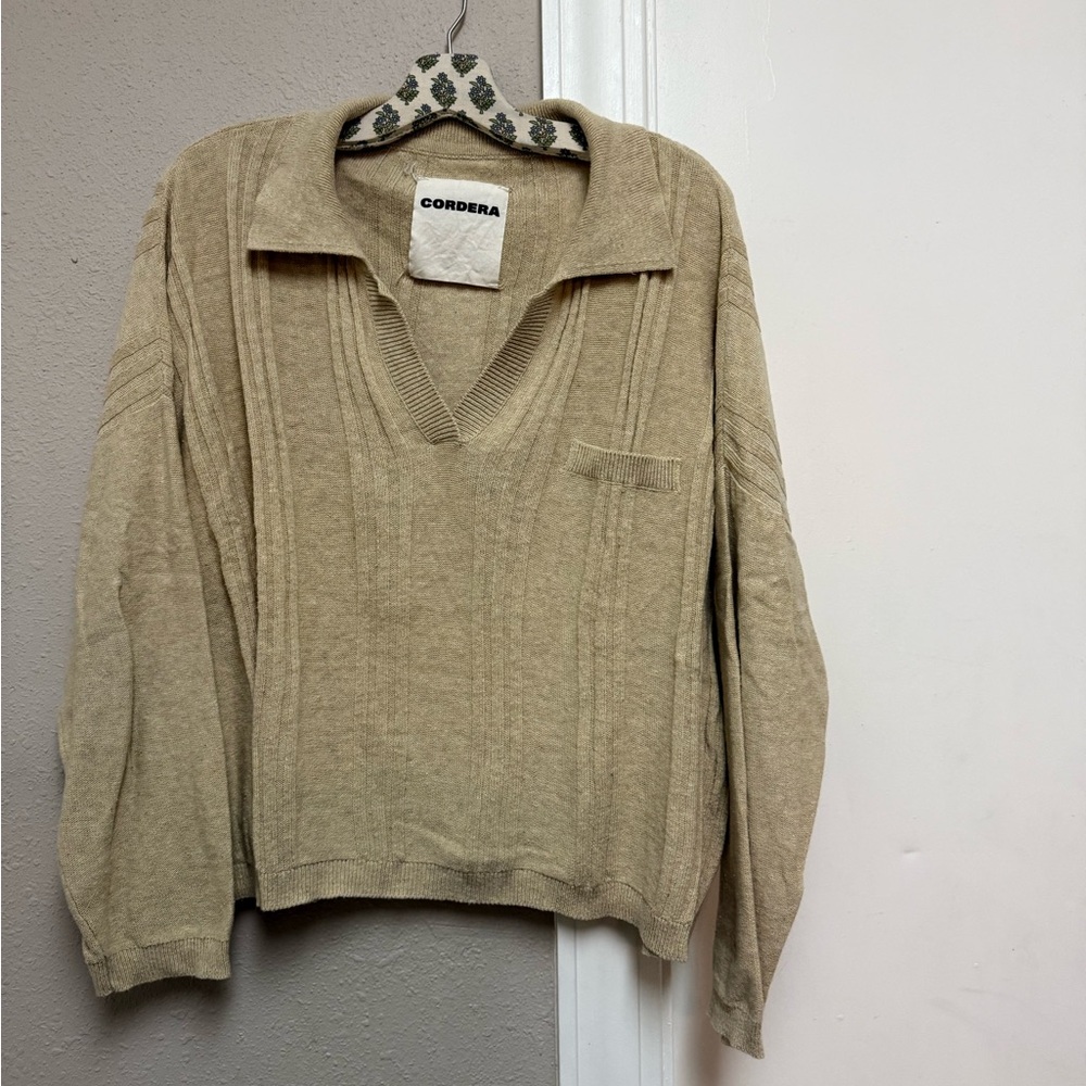 Cordera oversized polo sweater